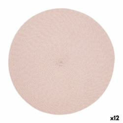 Place mat Quid Vita Peoni Pink Plastic 38 cm (Pack 12x)