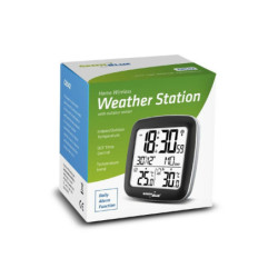 Multi-function Weather Station Greenblue GB542 White Grey