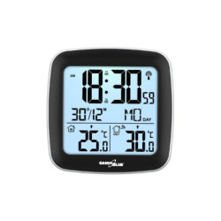 Multi-function Weather Station Greenblue GB542 White Grey