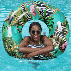 Inflatable Pool Float Bestway Ø 114 cm Multicolour