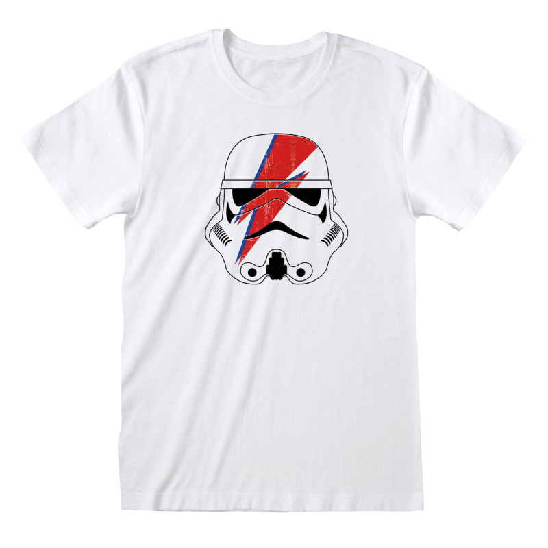 Unisex Short Sleeve T-Shirt Star Wars Ziggy Stormtrooper White