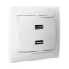 Light switch surround Solera erp2usbu