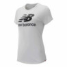 Women’s Short Sleeve T-Shirt New Balance White