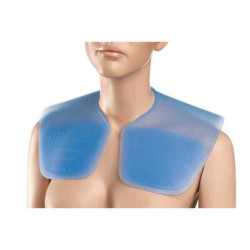 Hairdressing Cape Eurostil SILICONA MODELO Blue Silicone