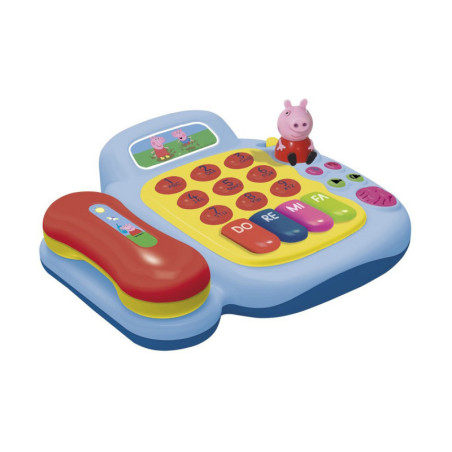 Educational game Peppa Pig Landline Telephone Peppa Pig Blue