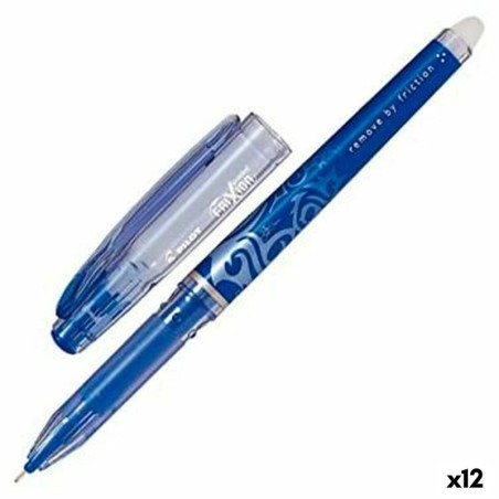 Liquid ink pen Pilot Frixion Point Erasable ink Blue (12 Units)