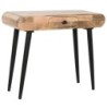 Console Home ESPRIT Brown Black Iron Mango wood 90 x 35 x 75 cm