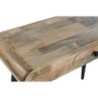 Console Home ESPRIT Brown Black Iron Mango wood 90 x 35 x 75 cm