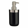 Soap Dispenser Silver Black Stainless steel Plastic (350 ml) (6 Units)