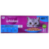 Snack for Cats Whiskas 40 x 85 g Salmon Tuna Fish Cod