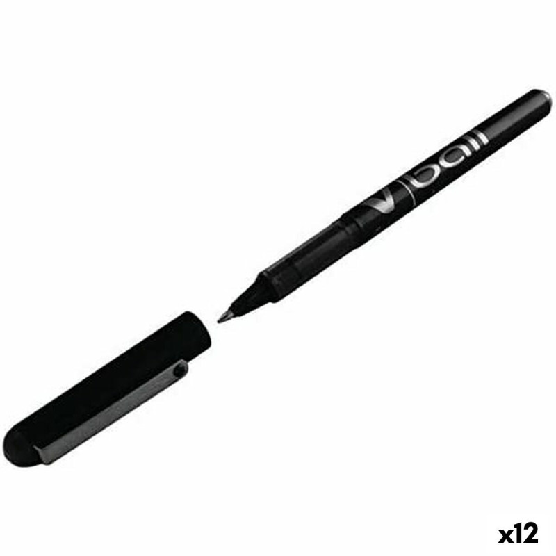 Pen Pilot BL-VB-5 Black 0,3 mm (12 Units)