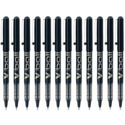 Pen Pilot BL-VB-5 Black 0,3 mm (12 Units)