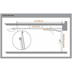 LED Light with Movement Sensor SCS SENTINEL Garage Door 800 Family