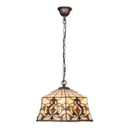 Ceiling Light Viro Hexa Green Ivory Iron 60 W 40 x 130 x 40 cm