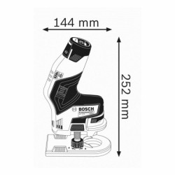 Palm router BOSCH GKF 12V -8 Professional 36 W