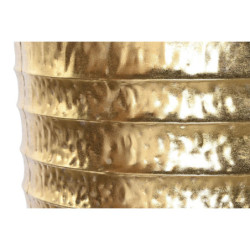 Set of Planters Home ESPRIT Golden Metal 51 x 51 x 123 cm