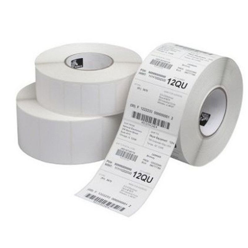 Printer Labels Zebra Perform 1000D Ø 25 mm (12 Units)