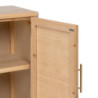 Cupboard SAPHIRA 80 x 36 x 75 cm Natural DMF