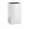 Self-watering flowerpot Lechuza White 40 x 40 x 76 cm