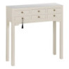 Console White Fir wood MDF Wood 85 x 26 x 85 cm