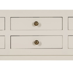 Console White Fir wood MDF Wood 85 x 26 x 85 cm