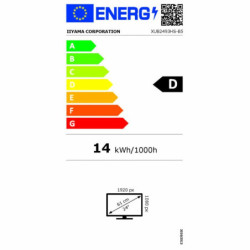 Monitor Iiyama XUB2493HS-B5 24" 24" LED IPS Flicker free 75 Hz 50-60  Hz