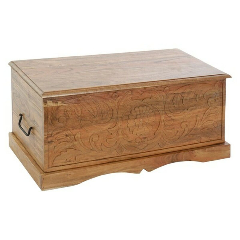 Chest DKD Home Decor Wood Colonial Acacia 90 x 40 x 40 cm