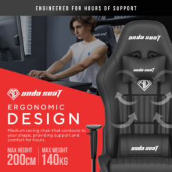 Gaming Chair AndaSeat Jungle Black