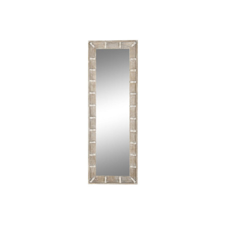 Wall mirror DKD Home Decor 55,8 x 7 x 165 cm Brown White Mango wood