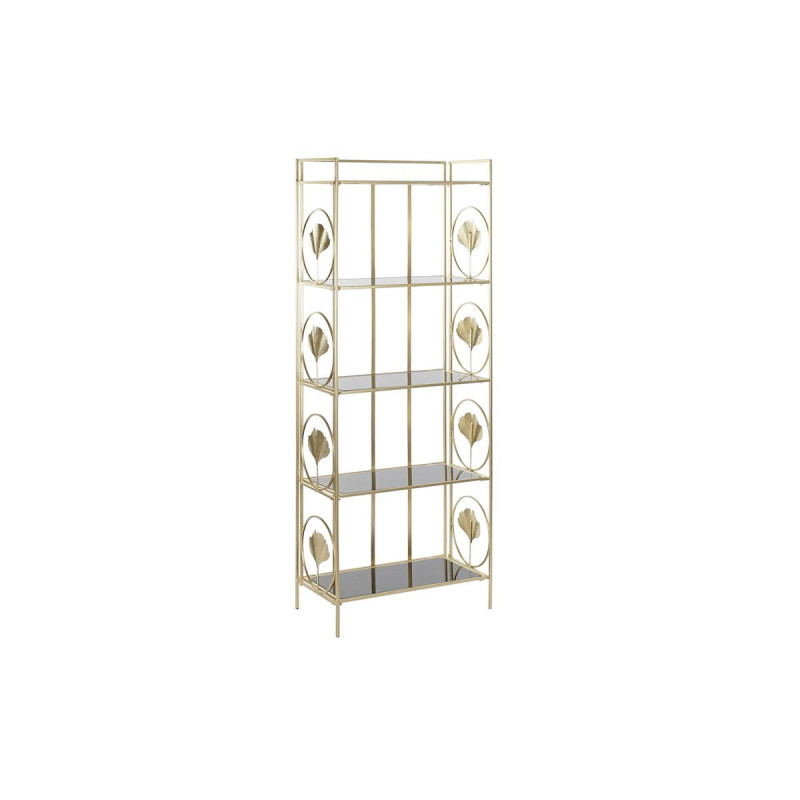 Shelves DKD Home Decor Crystal Golden Metal (60 x 32 x 161,5 cm)