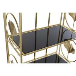 Shelves DKD Home Decor Crystal Golden Metal (60 x 32 x 161,5 cm)