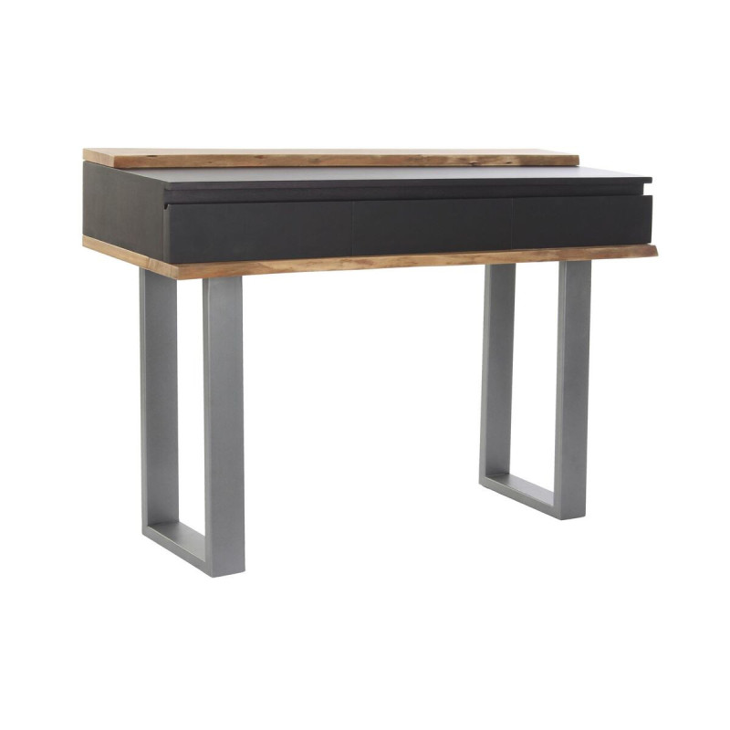 Console DKD Home Decor 115 x 40 x 80 cm Black Wood Brown Dark grey Mango wood