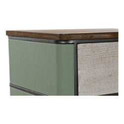 Chest of drawers DKD Home Decor 8424001771653 48,5 x 42 x 82,5 cm Sixties Metal White Green MDF Wood