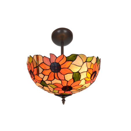 Ceiling Light Viro Diamond Amber Iron 60 W 40 x 50 x 40 cm