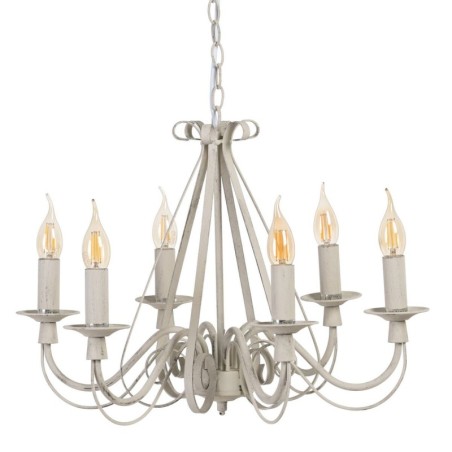 Ceiling Light 63 x 63 x 102 cm Metal Taupe Vintage