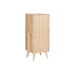 Chest of drawers Home ESPRIT Natural Metal Rubber wood 40 x 30 x 78 cm