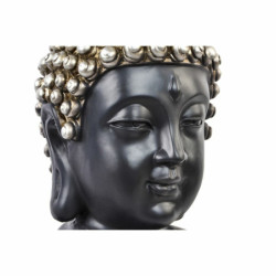 Decorative Figure DKD Home Decor Black Silver Buddha Oriental 80 x 48 x 100 cm