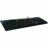 Bluetooth Keyboard with Support for Tablet Logitech G815 Black French AZERTY