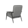 Armchair Home ESPRIT White Black Metal 72 x 91,5 x 91,5 cm