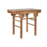 Side table Home ESPRIT Brown Teak 100 x 50 x 83 cm