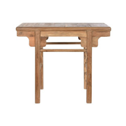 Side table Home ESPRIT Brown Teak 100 x 50 x 83 cm