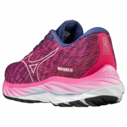 Running Shoes for Adults Mizuno Wave Rider 26 Dark pink Lady