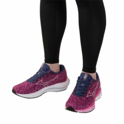 Running Shoes for Adults Mizuno Wave Rider 26 Dark pink Lady