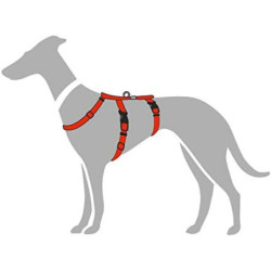 Dog Harness Hunter 48-70 cm Red S/M 36-51 cm