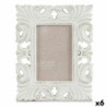 Photo frame 18,5 x 23 x 1,3 cm White MDF Wood (6 Units)