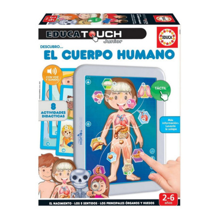 Interactive Tablet for Children Educa Educa Touch Junior: El Cuerpo Humano