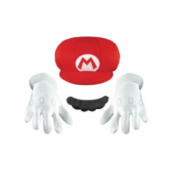 Costune accessorie Super Mario Kit 4 Pieces