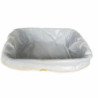 Sanitary bags Aimé 50 x 38,5 cm White Plastic