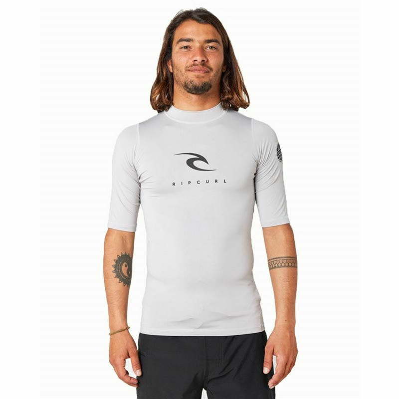 Bathing T-shirt Rip Curl  Corps White Men