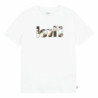 T-shirt Levi's Camo Poster Logo Bright 60732 White